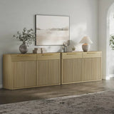 Cas Buffet Cabinet, 2 Drawers, Set of 2