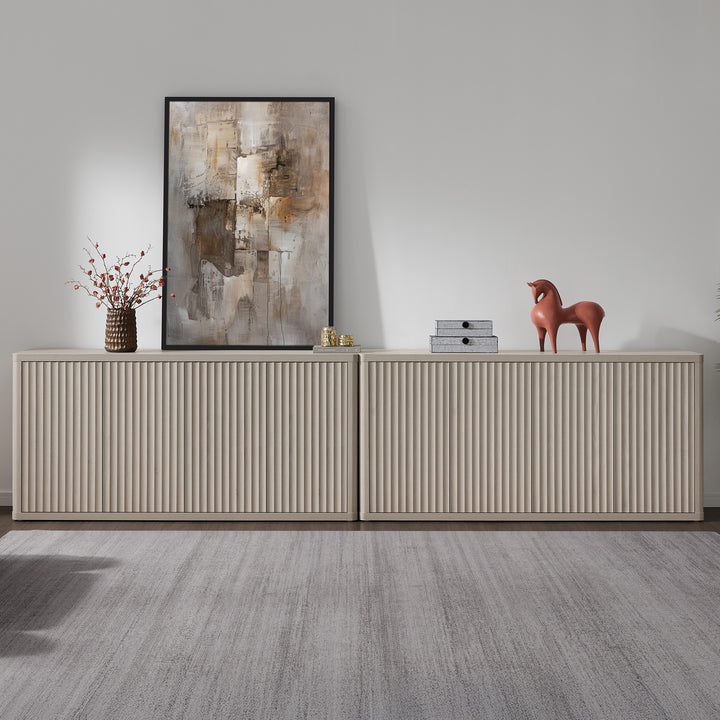 Cas TV Stand with 4 Doors