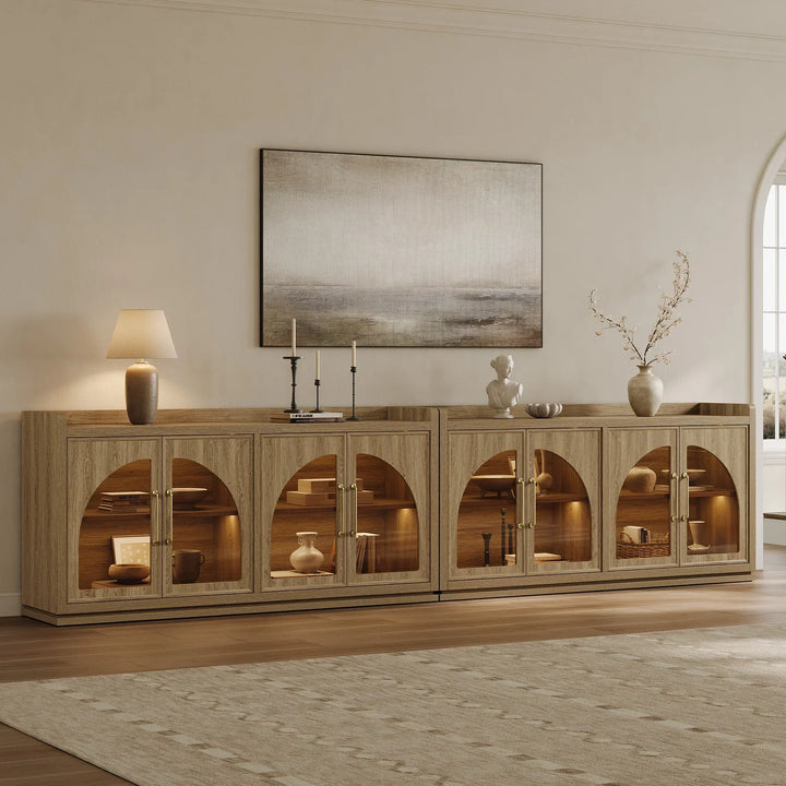 Helio Sideboard with Glass Doors