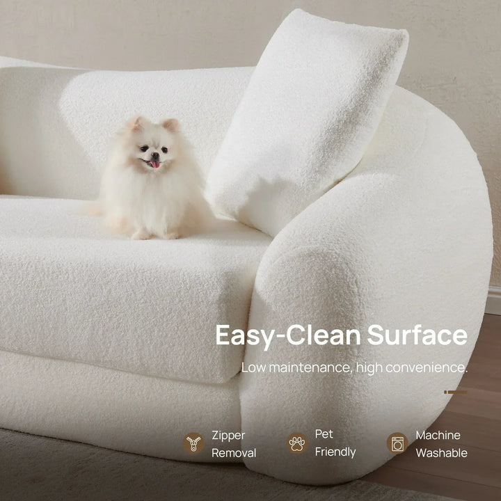 Nimbus White Sofa Couch