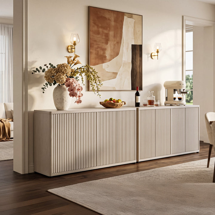 Cas Sideboards with Doors, Set of 2