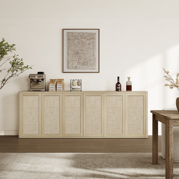 Zura Modular TV Stands Set of 3, Large Storage