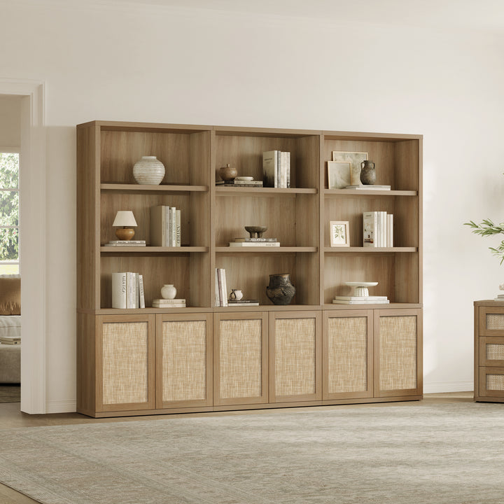 Zura Bookcase with 2 Doors