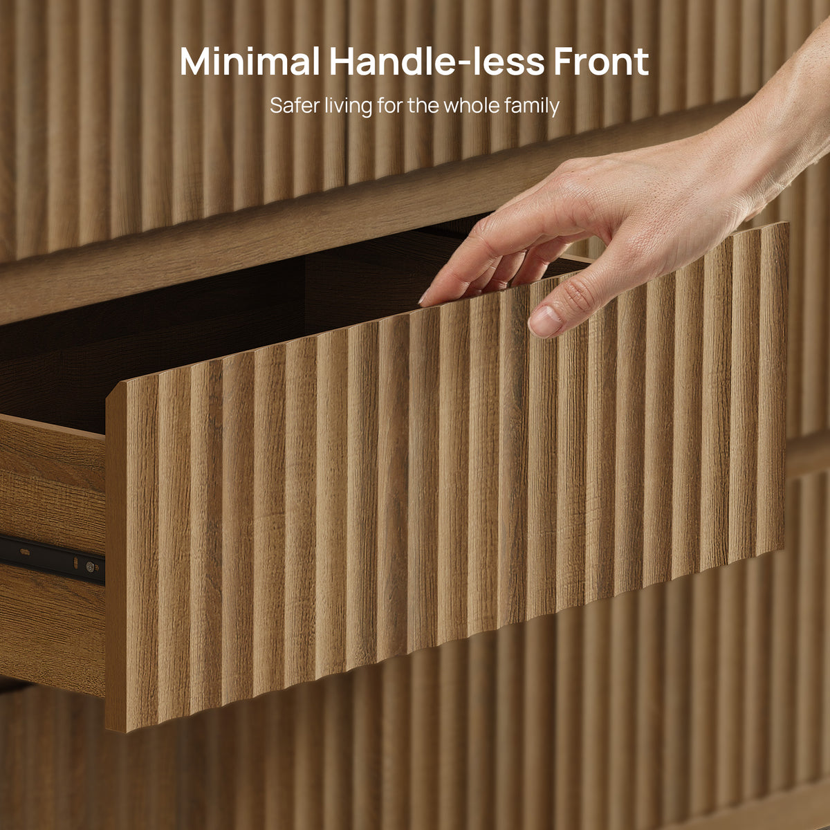 Prelude 7 Drawers Dresser and Nightstands Set