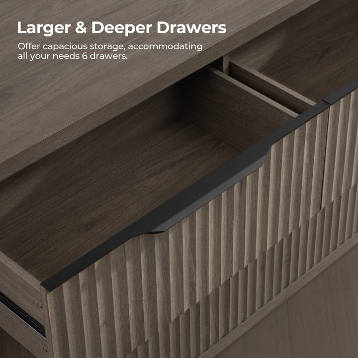 Cas Dresser Set, Black Handle