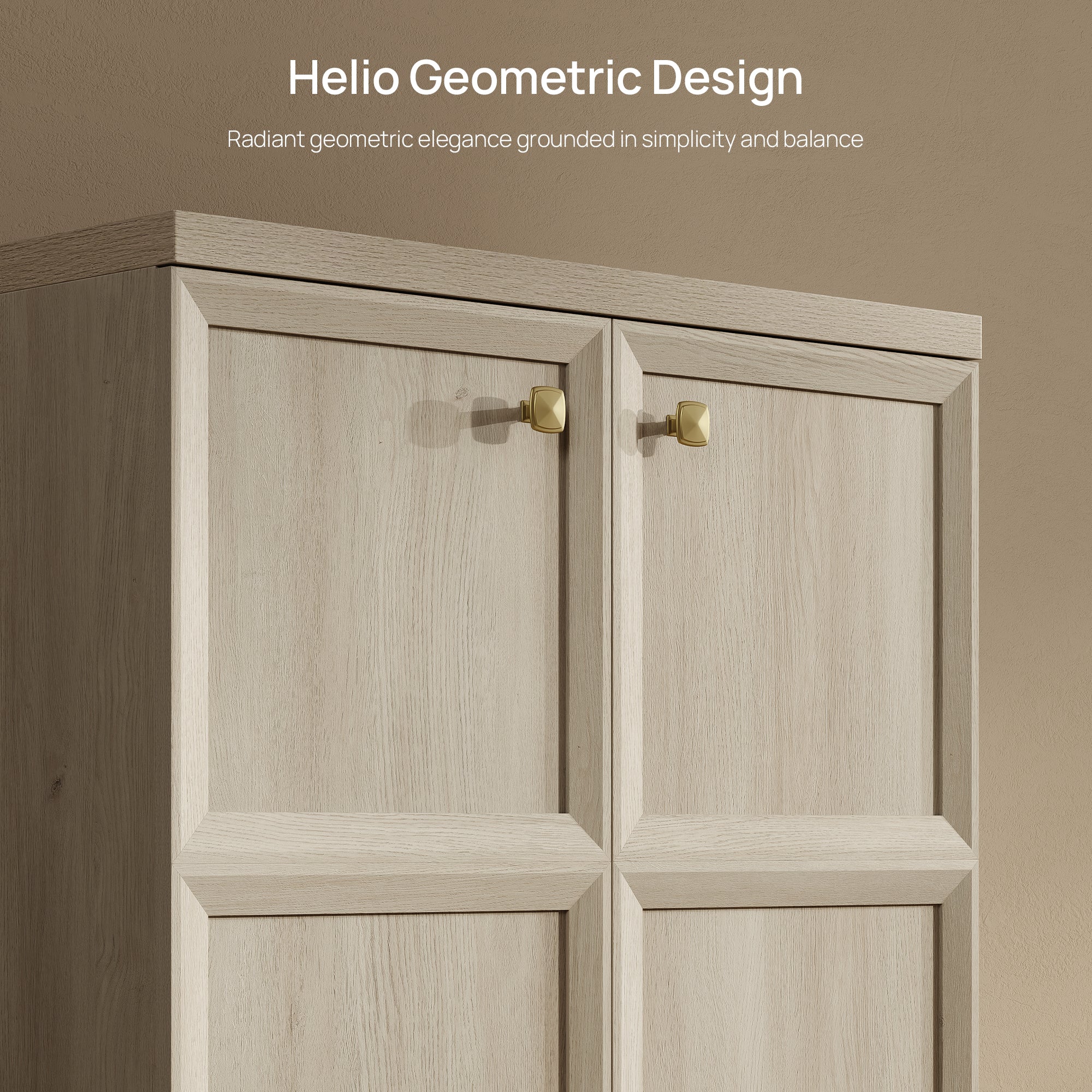 SICOTAS 33.7"W Sideboard Buffet Cabinet Set-WM