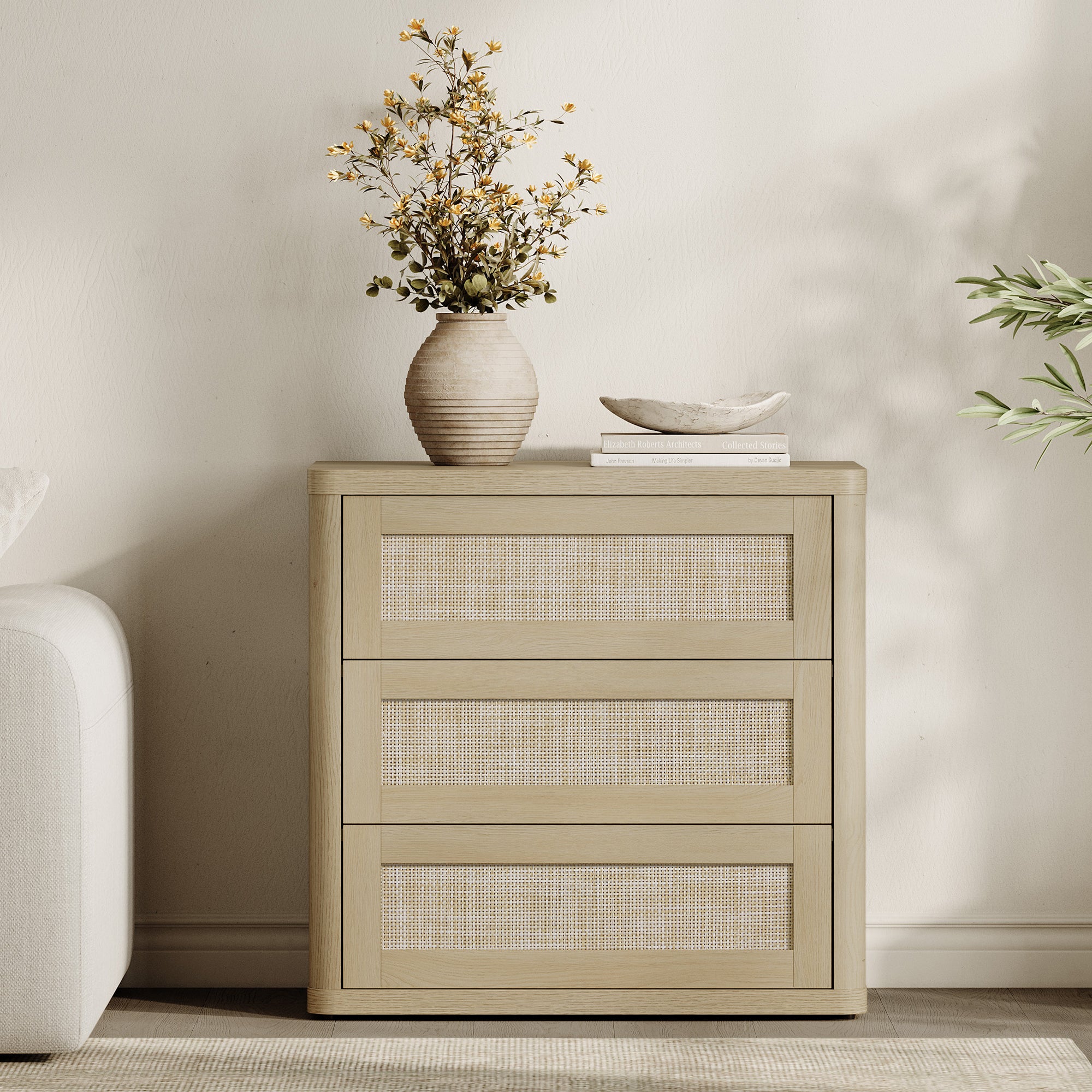 Zura Nightstand Bedside Table