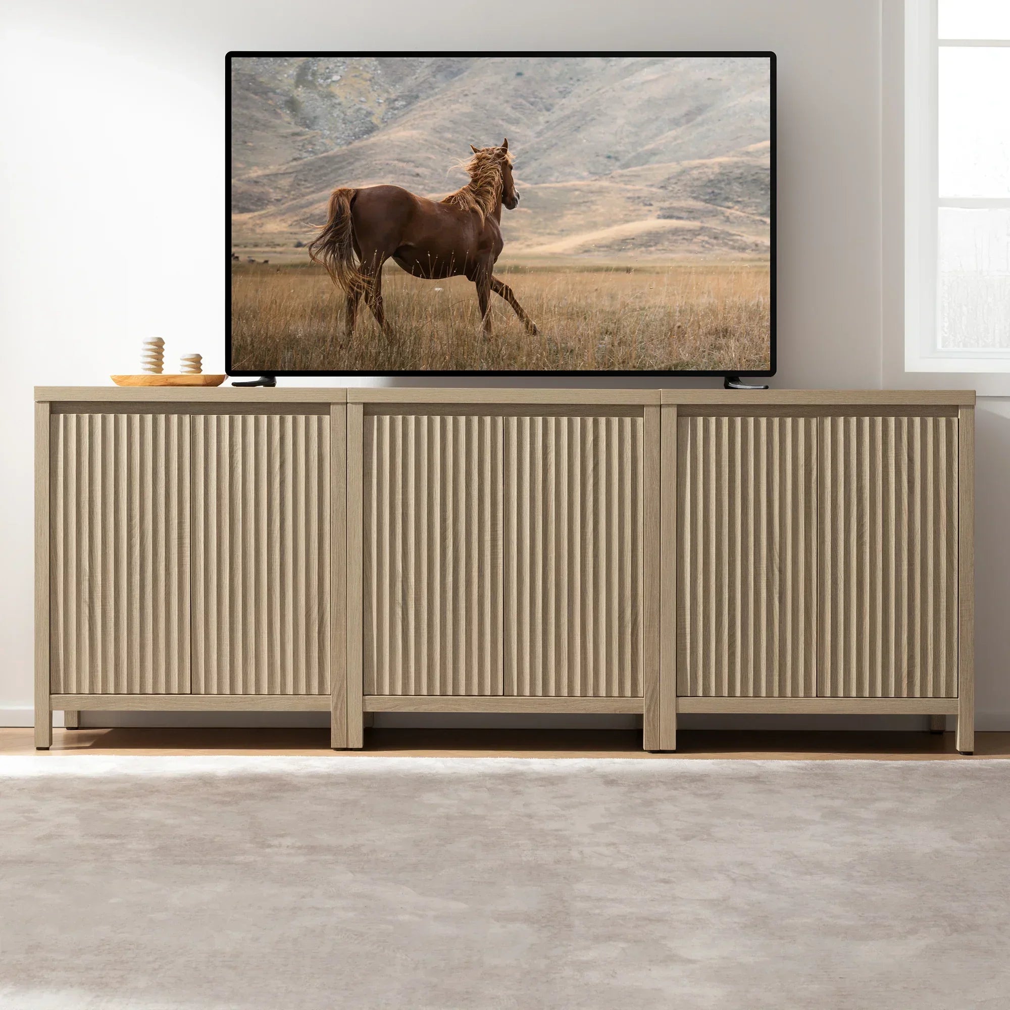 Prelude TV Stand with Storage up to 95 Inch TV