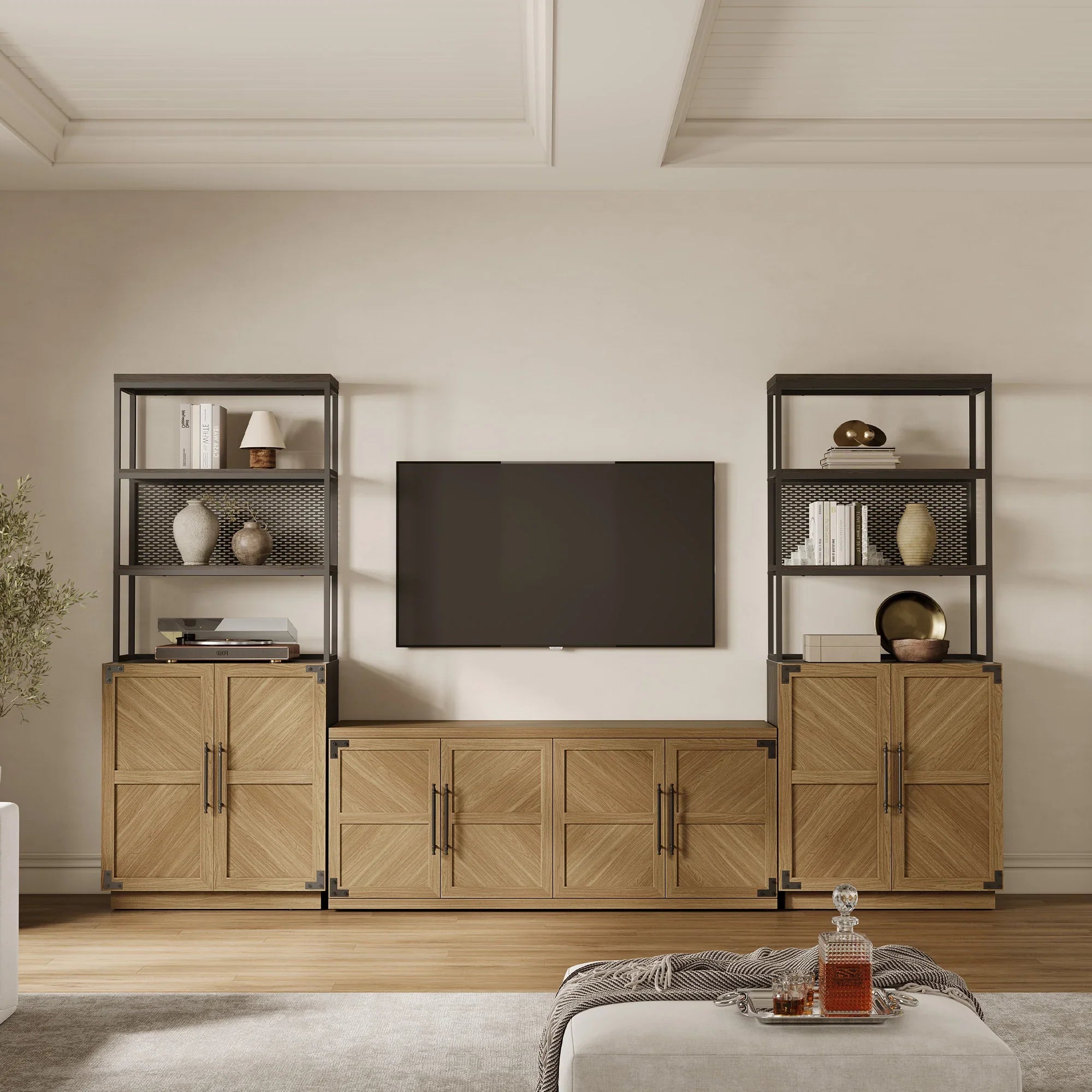 Willow TV Stand, 61.3 Inch Wide