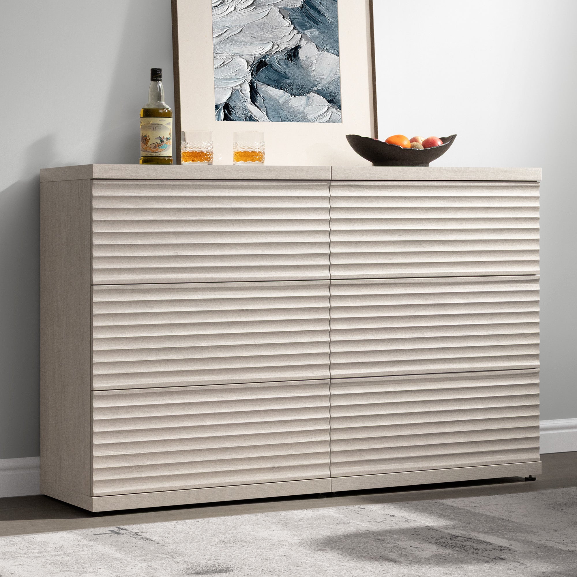 Stria Modular TV Stand with Drawers up to 85 Inch TV