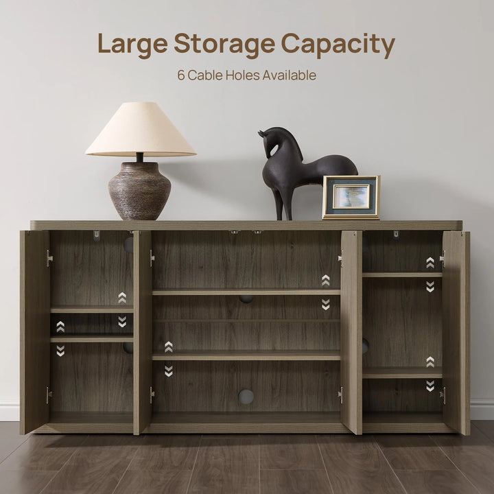 Cas TV Table for 65-Inch TV