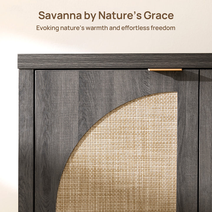 Savanna Buffet Cabinet, 2 Arched Doors