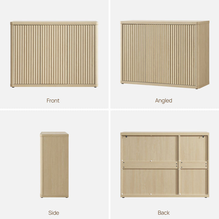 Cas Sideboard with 3 Doors - Set of 2