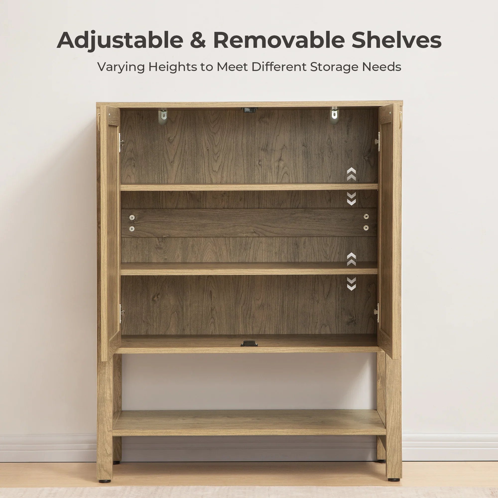 Terra Black Shoe Cabinet, 2 Doors - Sicotas