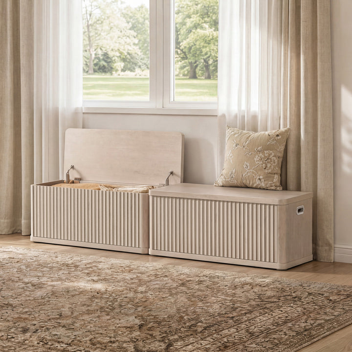 Cas Flip-Top Shoe Bench Entryway