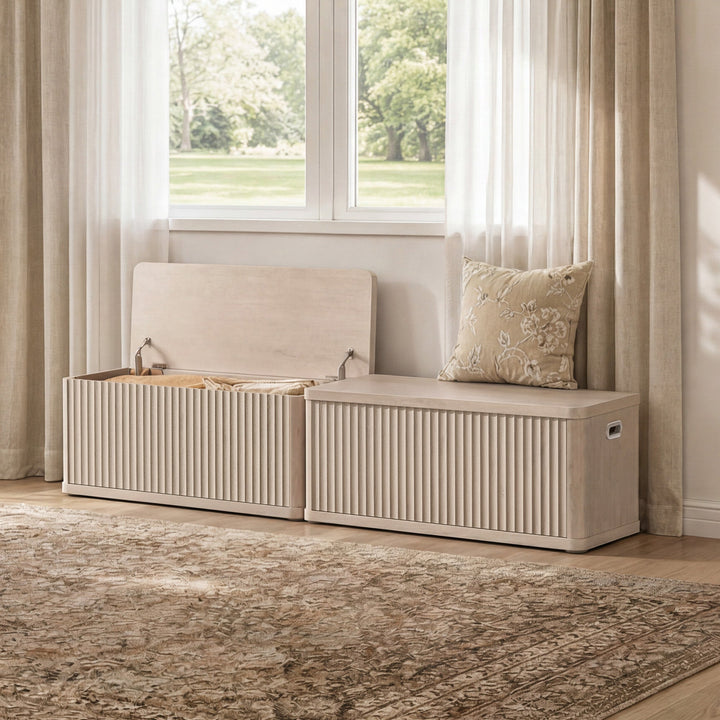 Cas Flip-Top Shoe Bench Entryway