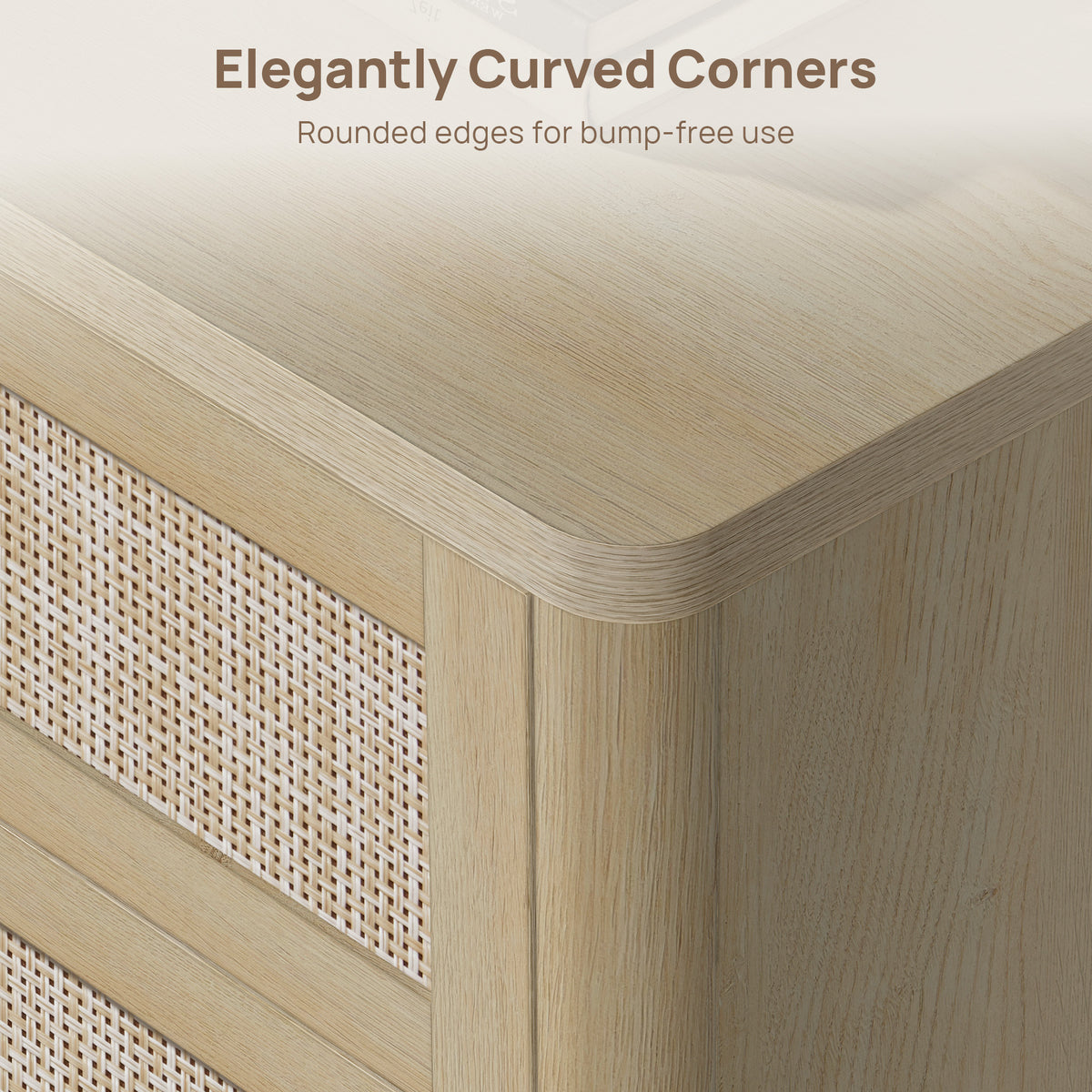 Zura Modular Large-Size Bedroom Sets, Rattan Style