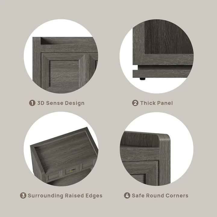 Helio Side Table, 31 Inch Wide