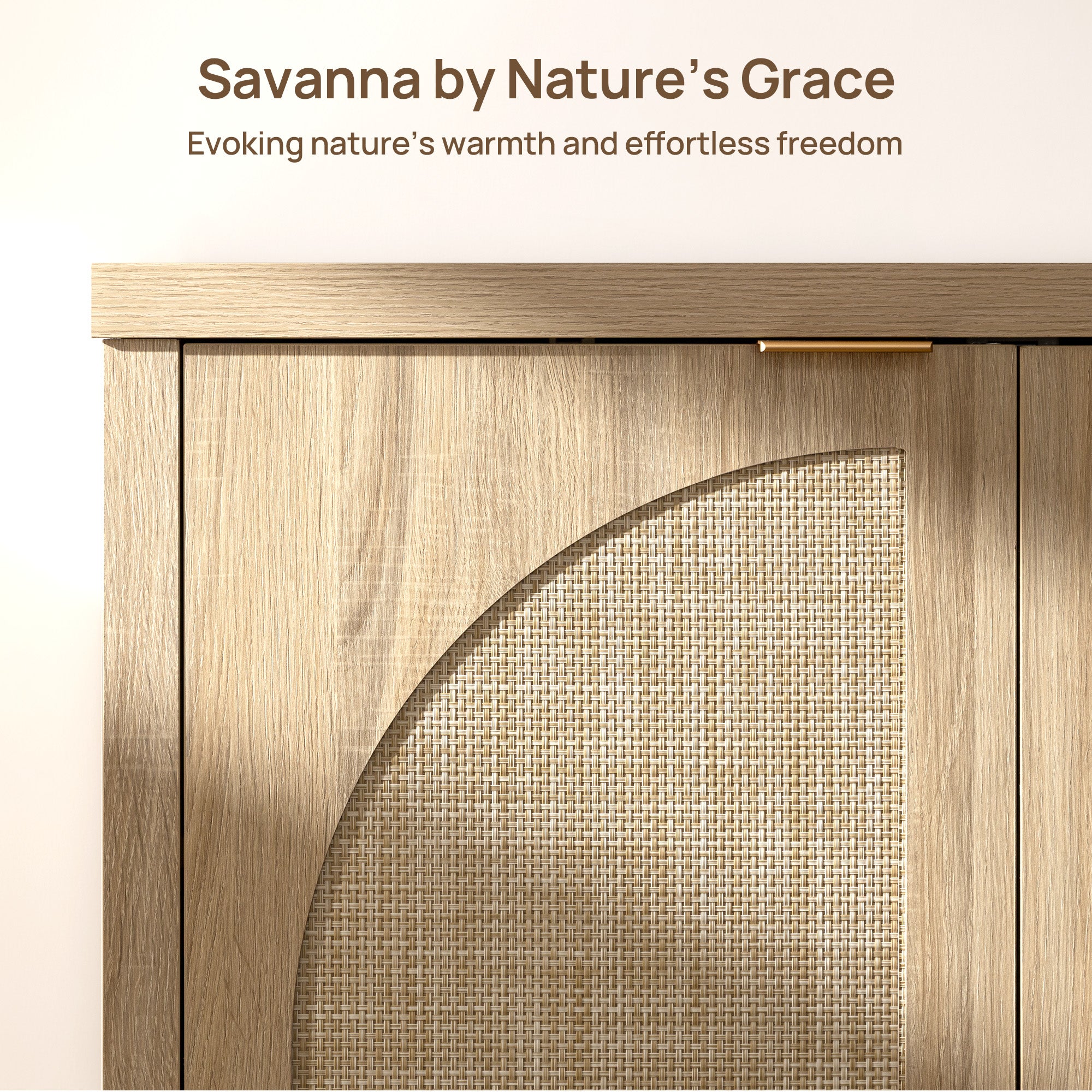 Savanna Cabinet with Arched Doors