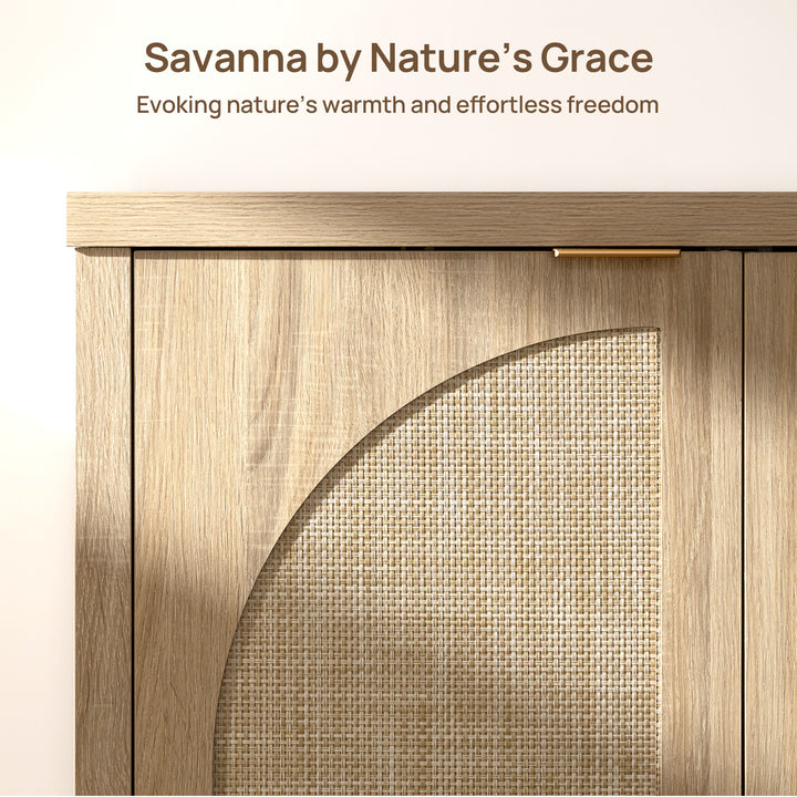 Savanna Cabinet with Arched Doors