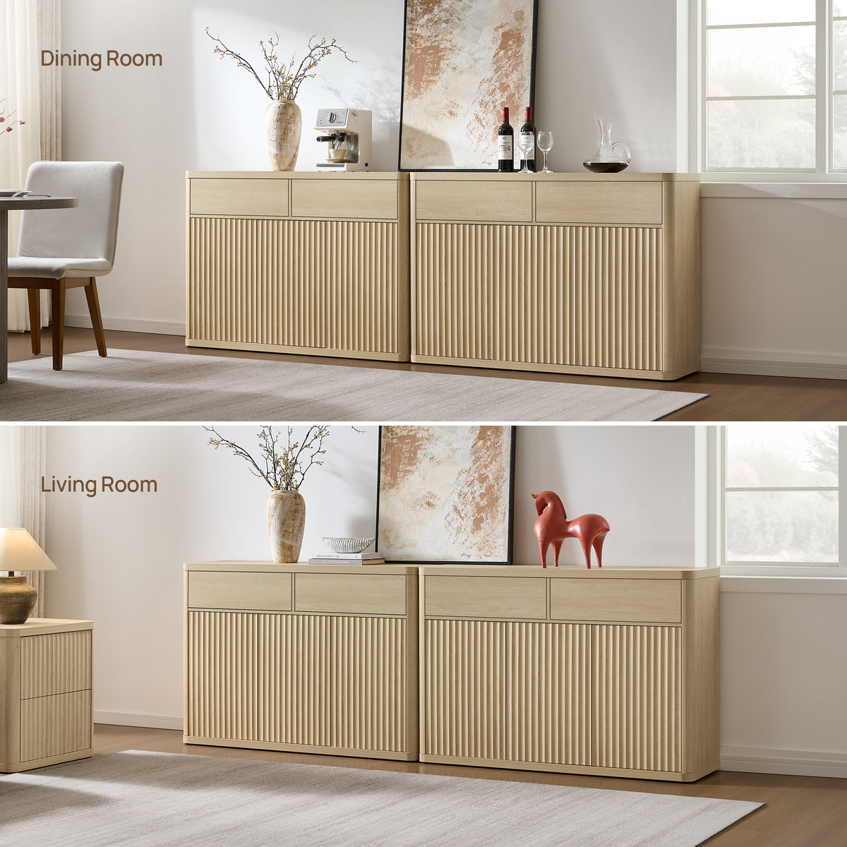 Cas Sideboard Buffet with Large Storage