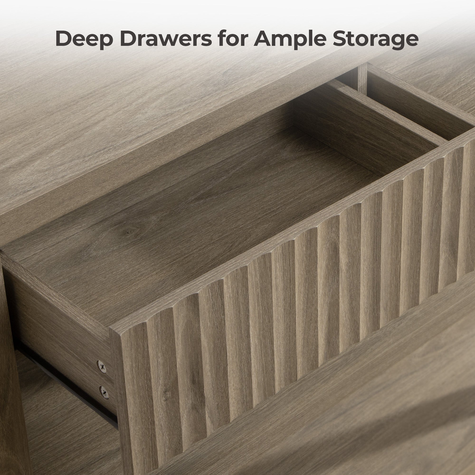 Cas Narrow Console Table with Drawers