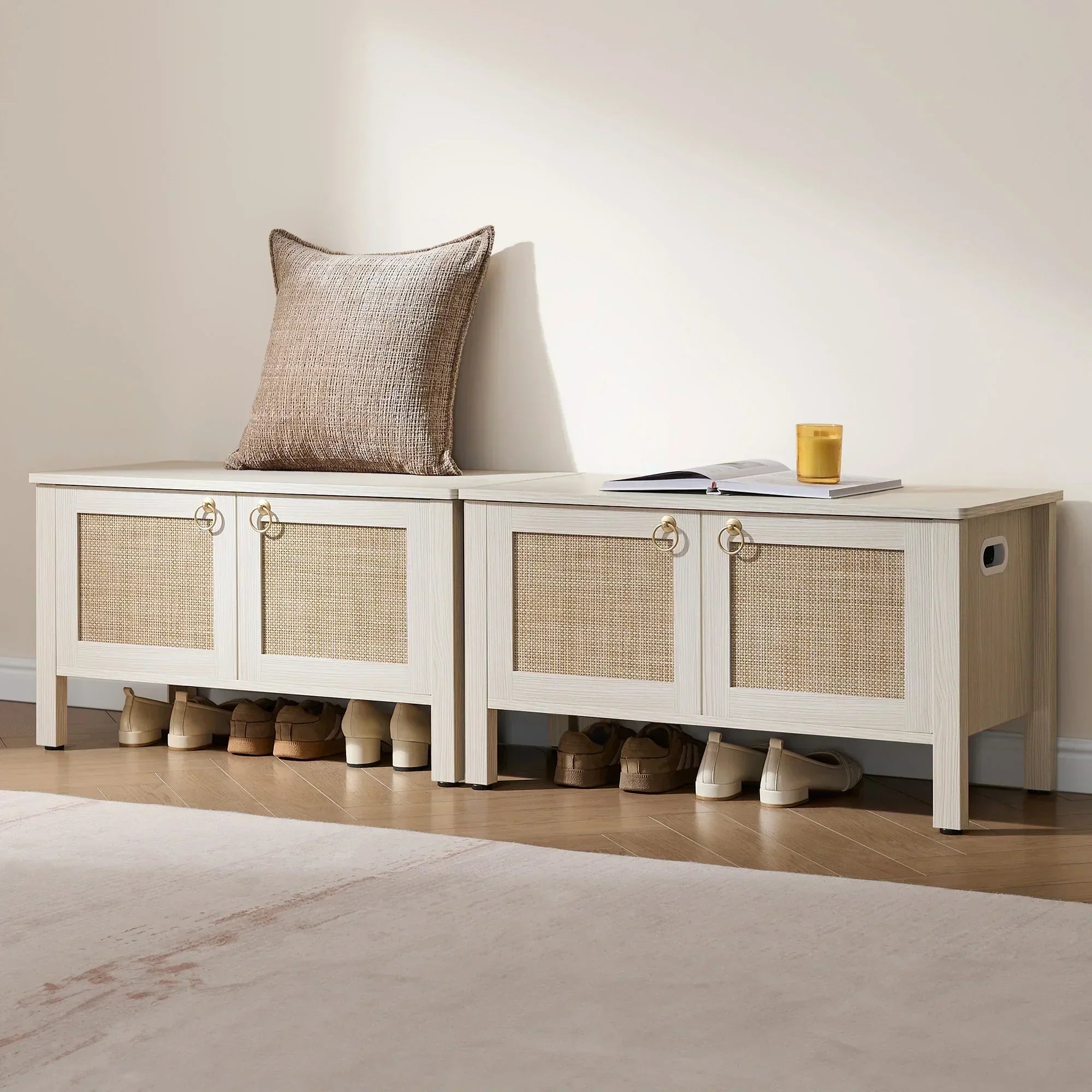 Terra Rattan Shoe Bench