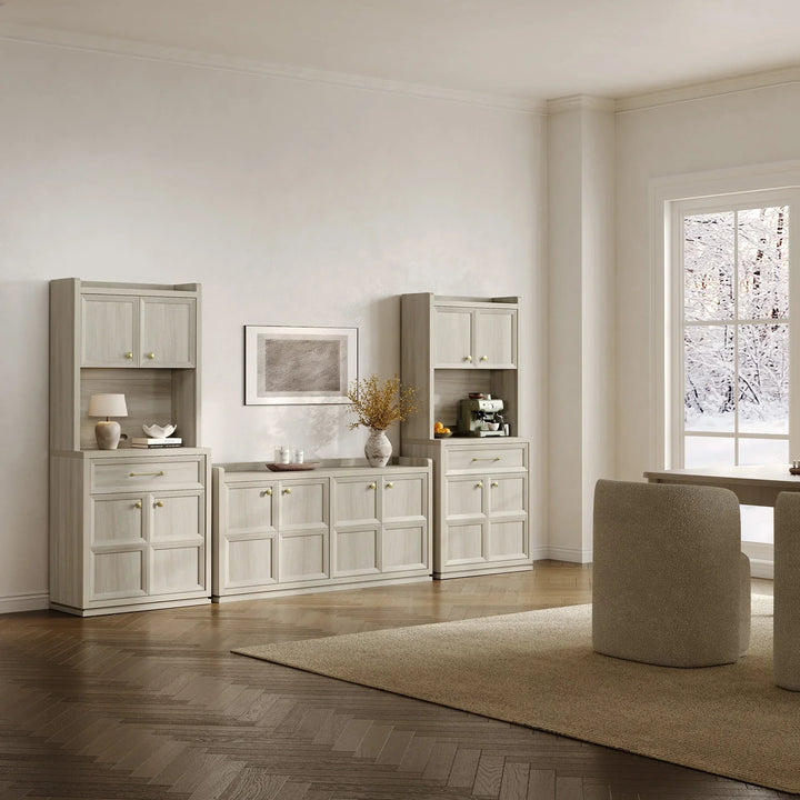 Helio Black Pantry Cabinet