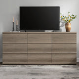 Stria Sideboard with 3 Drawers, Set of 3