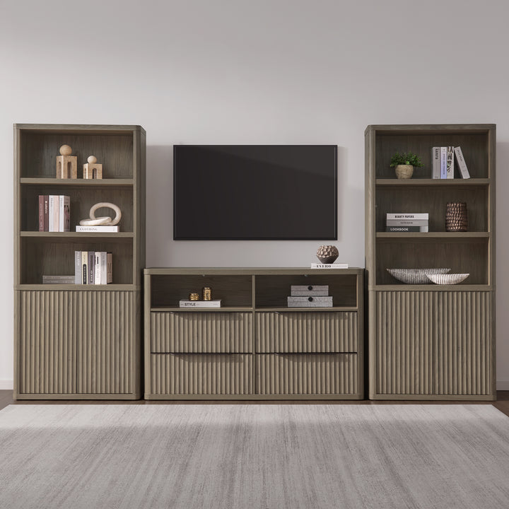 Cas Bookcase with 2 Doors