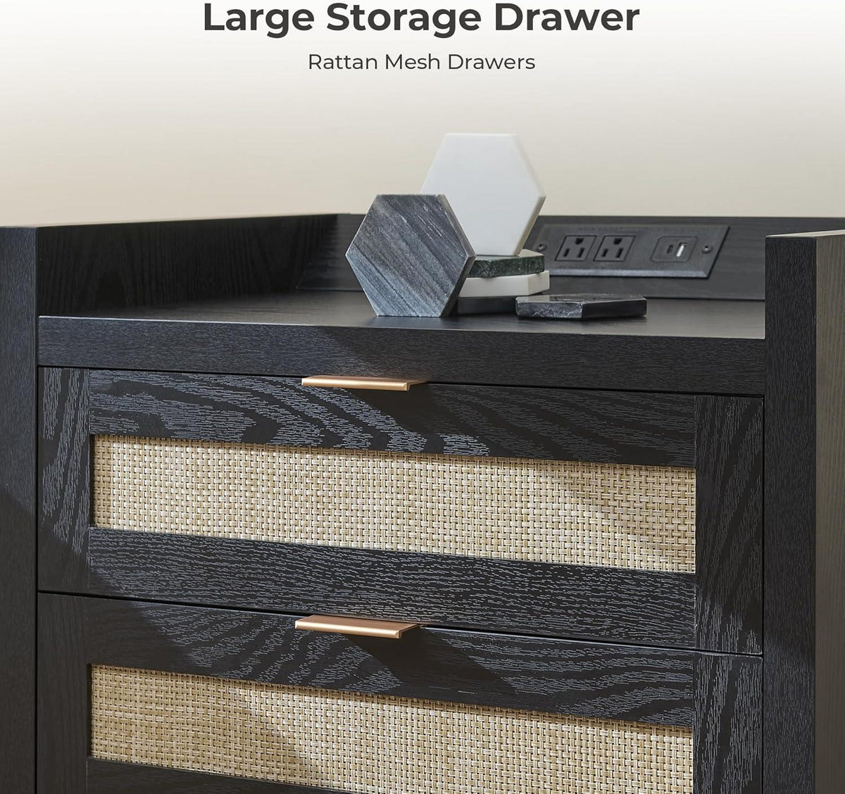 Savanna Small 3 Drawer Dresser, Set of 2