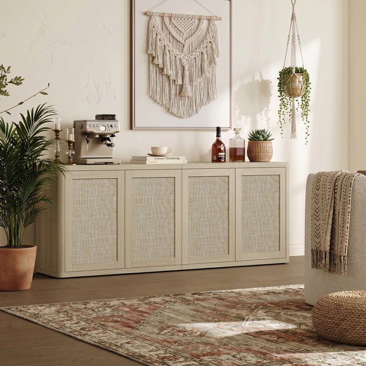 Zura Sectional TV Console, 65 Inches Wide
