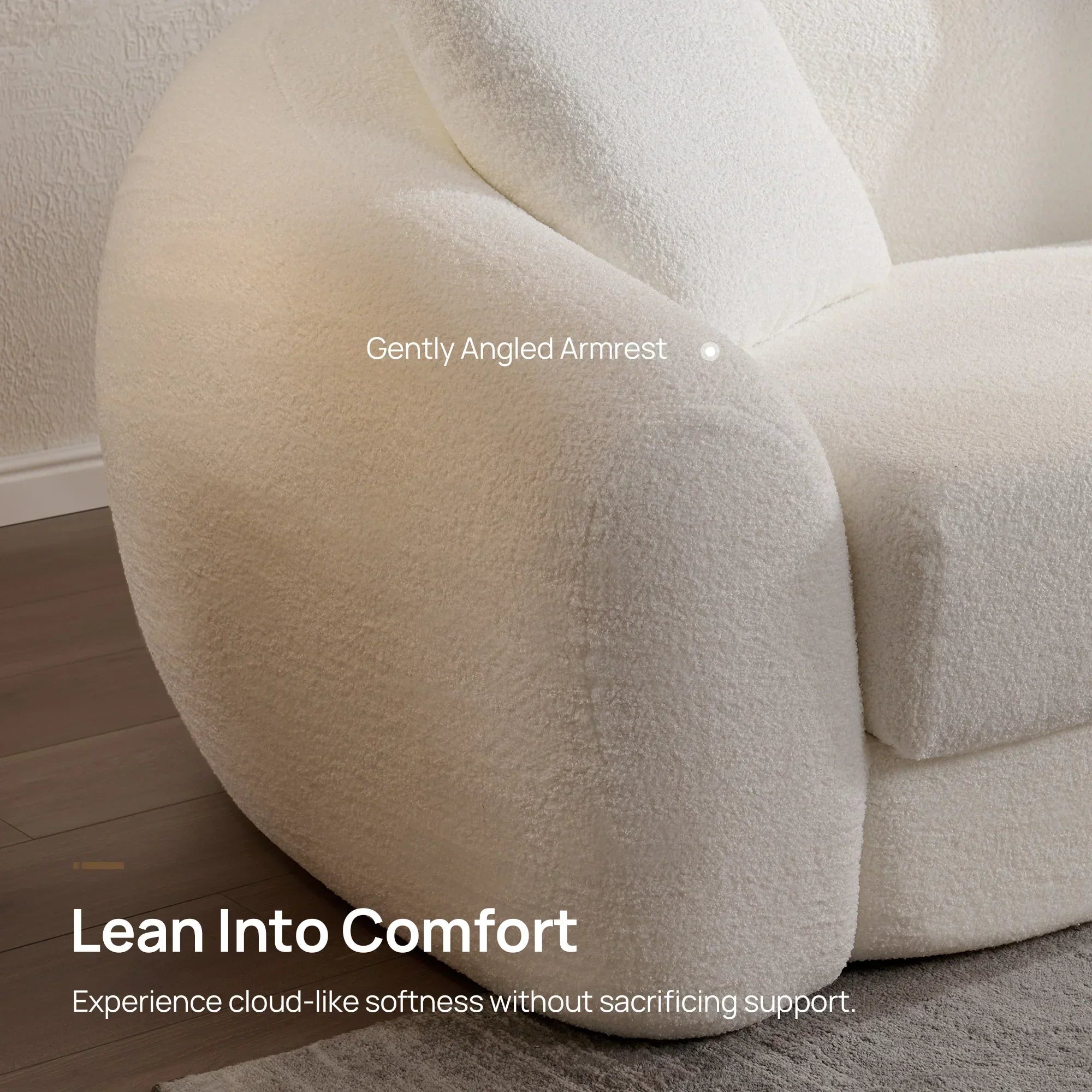 Nimbus White Sofa Couch