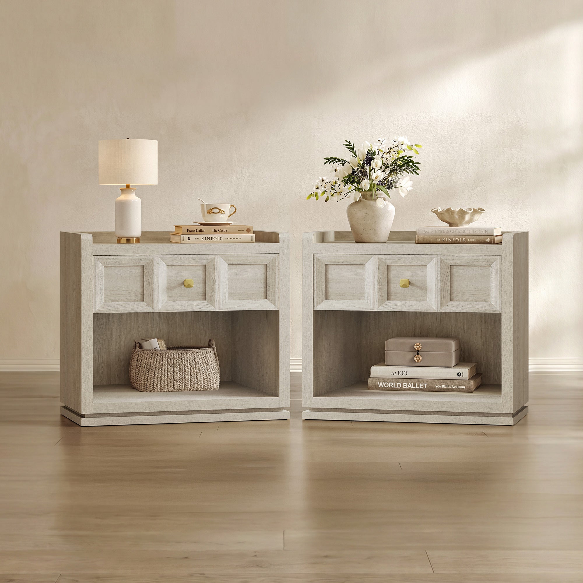 Helio Nightstand set of 2