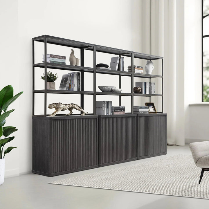 Cas Black Bookshelf