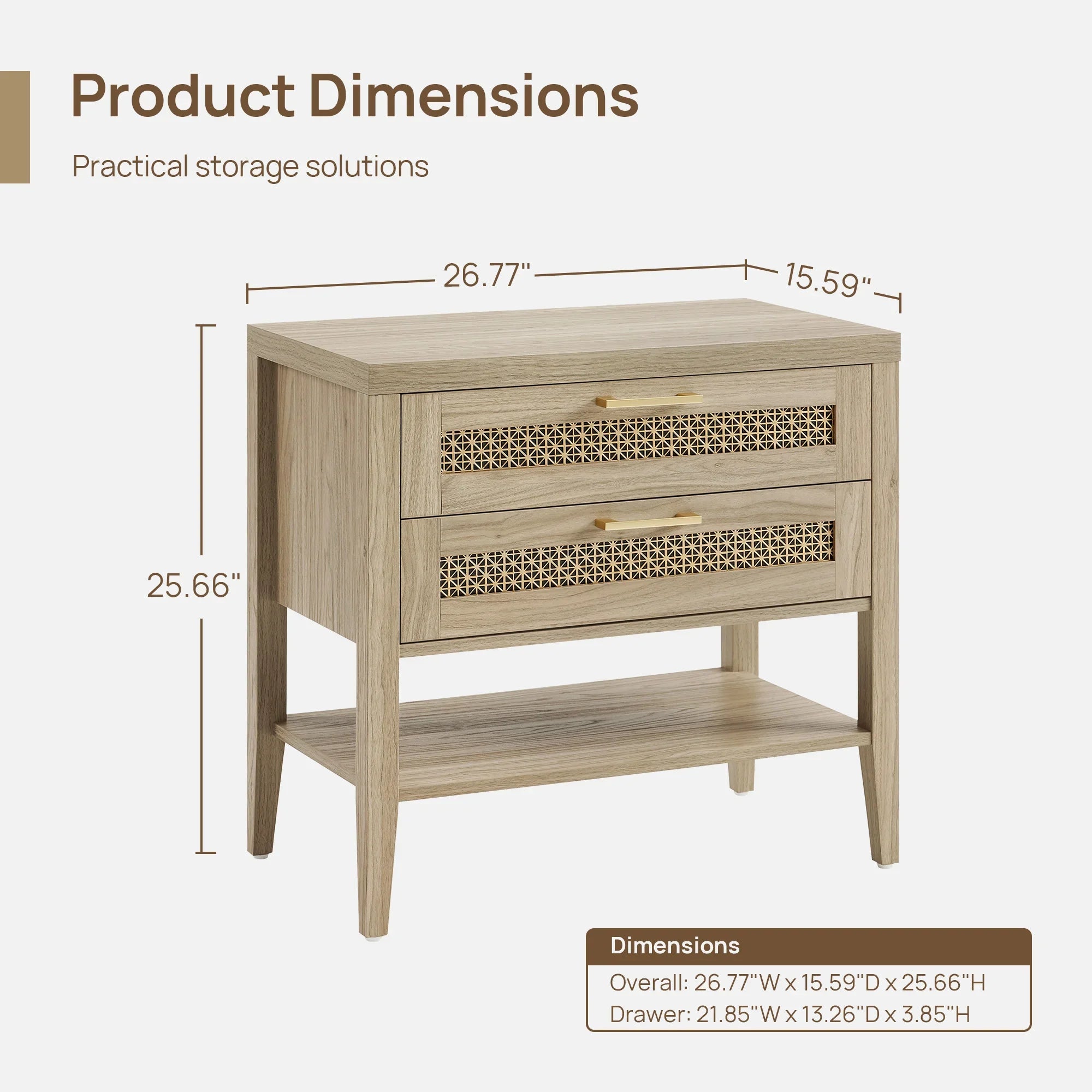 Andy Nightstand Set of 2