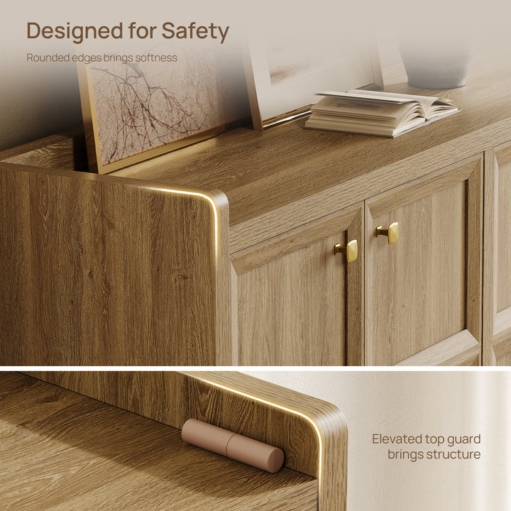 Helio Sideboard Buffet, 4 Doors
