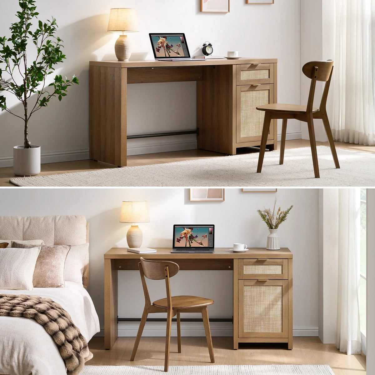 Savanna Office Desk, Set of 2