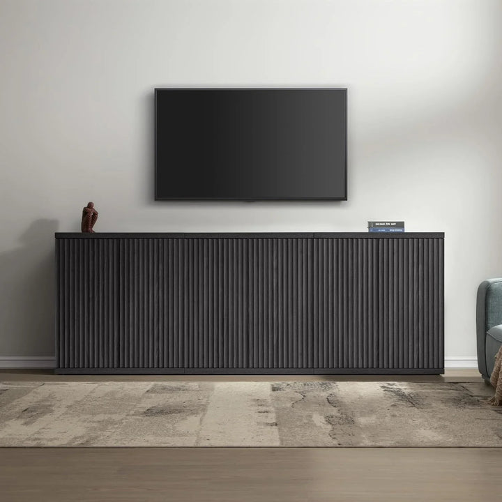 Stria Black Buffet Cabinet