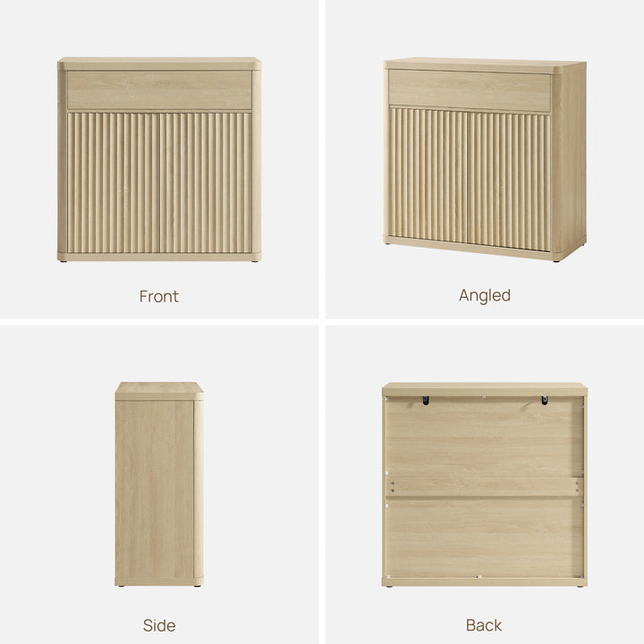 Cas Modern Buffet Cabinet with Storage, Set of 3