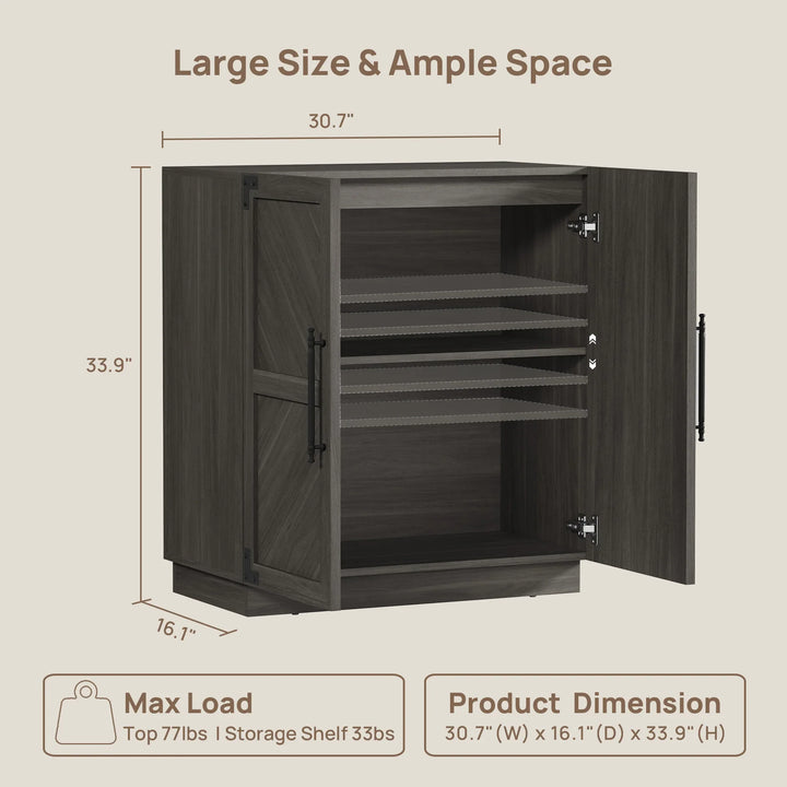 Willow Sideboard Buffet with Doors