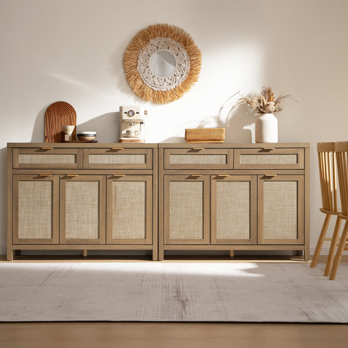 Savanna Sideboard Cabinet, Flexible Storage