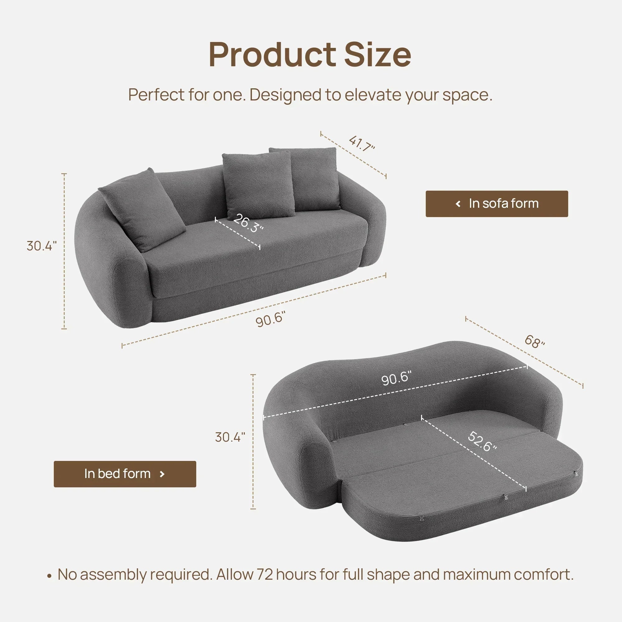Nimbus 3 Seaters Sofa Couch