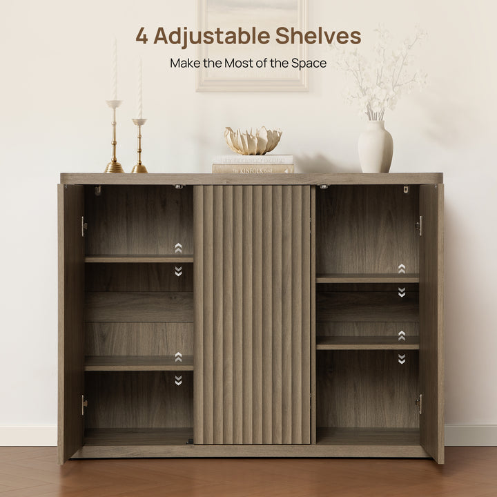 Cas TV Stand with 3 Doors