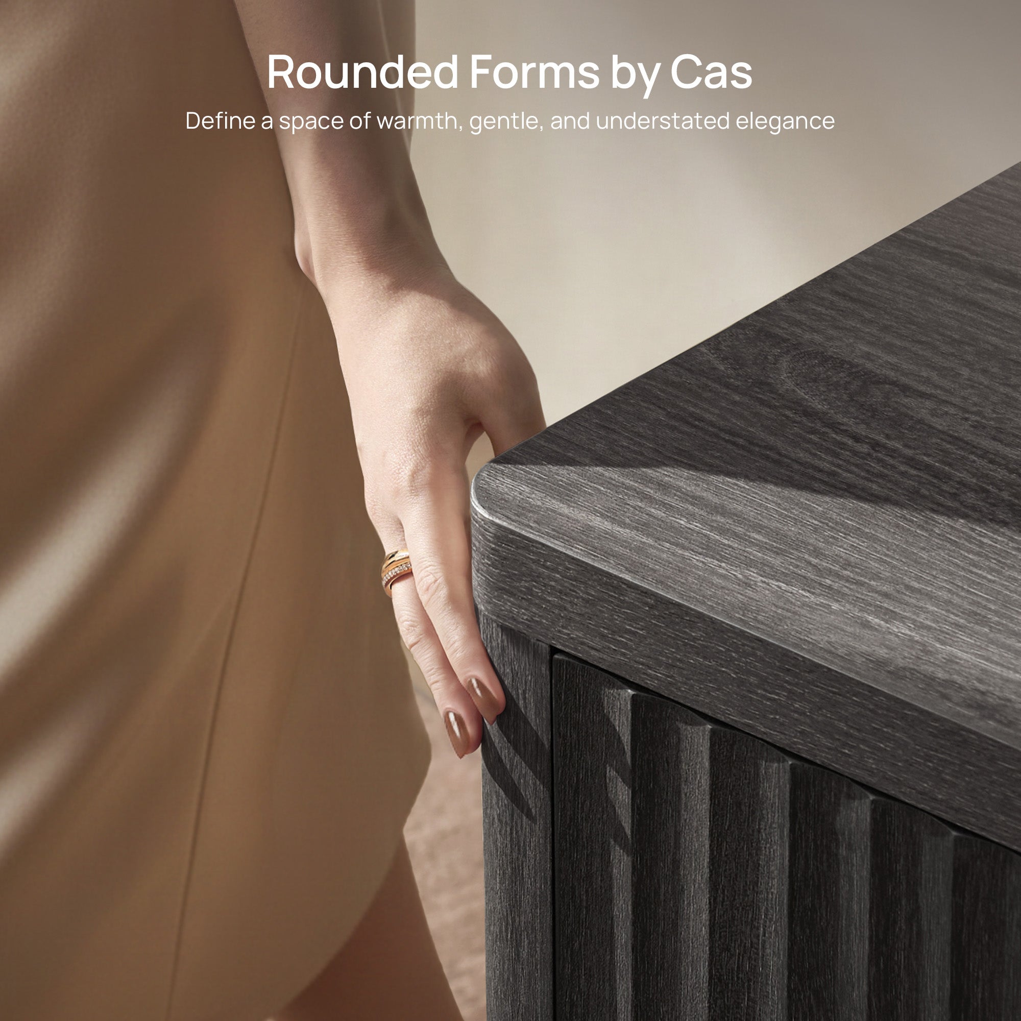 Cas Night Table with 2-Drawer