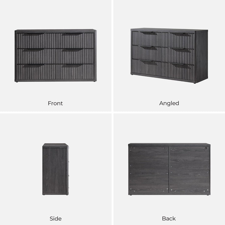 Cas Chest of 6 Drawers, Set of 2