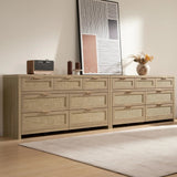 Savanna Large Storage Dresser with 7 Drawers, 2 Pieces