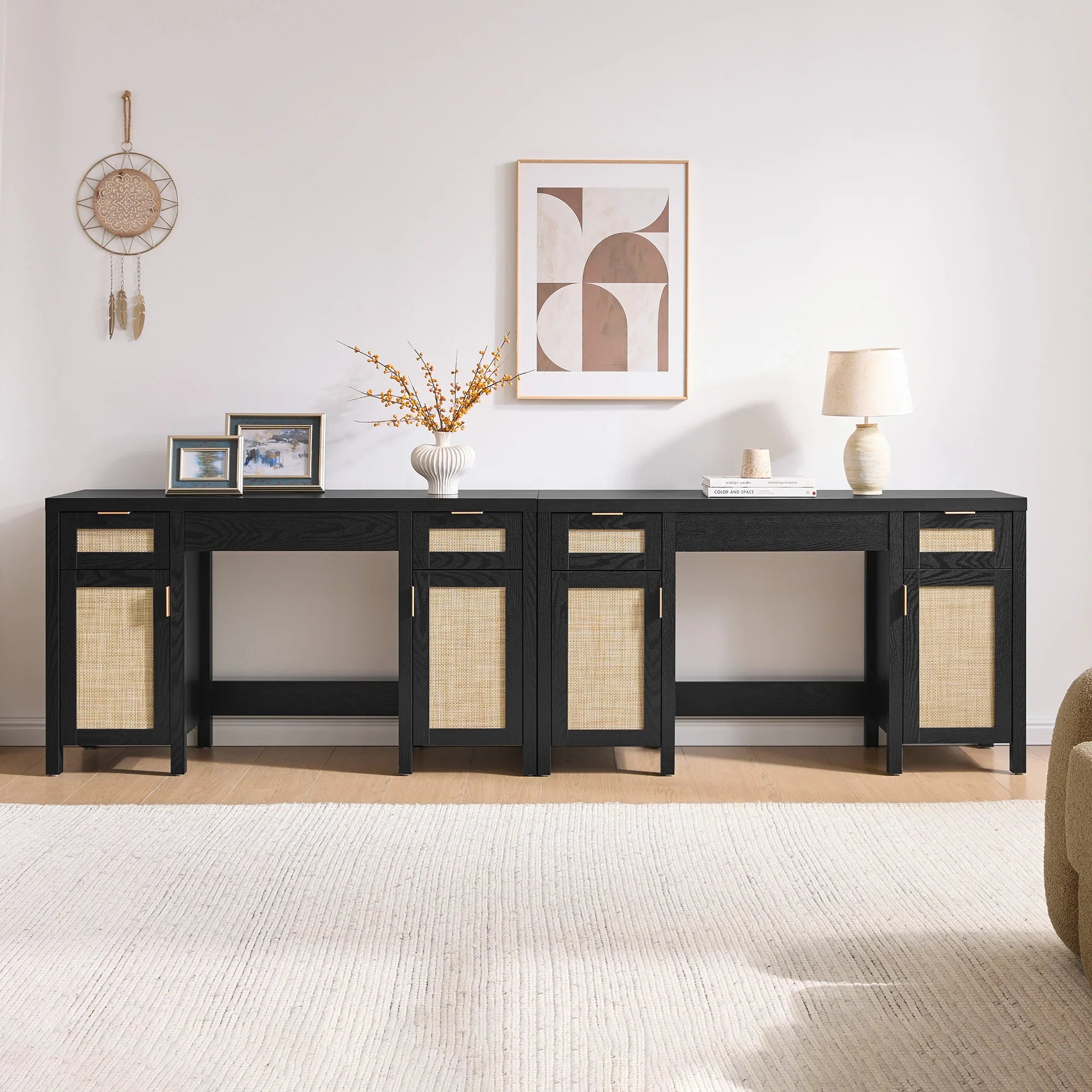 Savanna Black Makeup Vanity