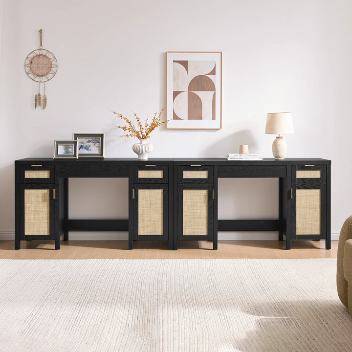 Savanna Black Makeup Vanity