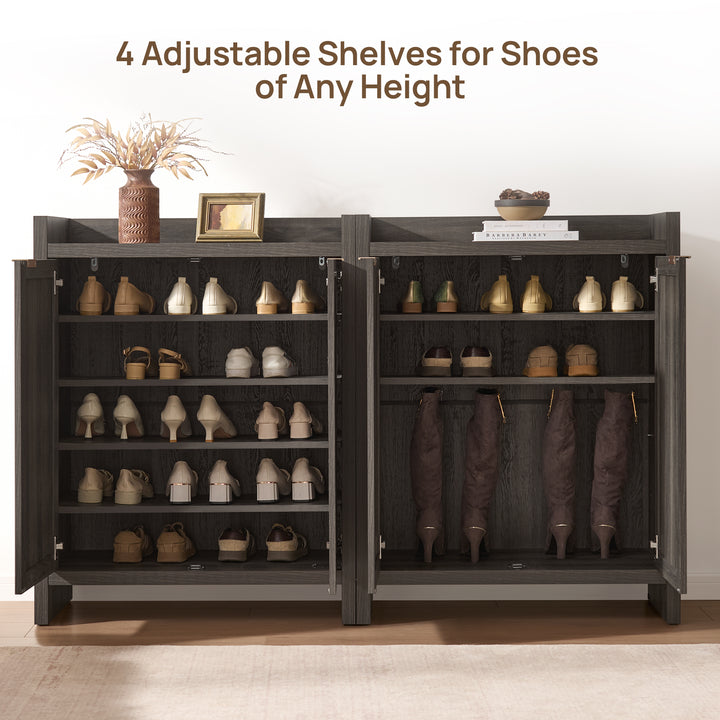 Savanna Console Tables with Shelves